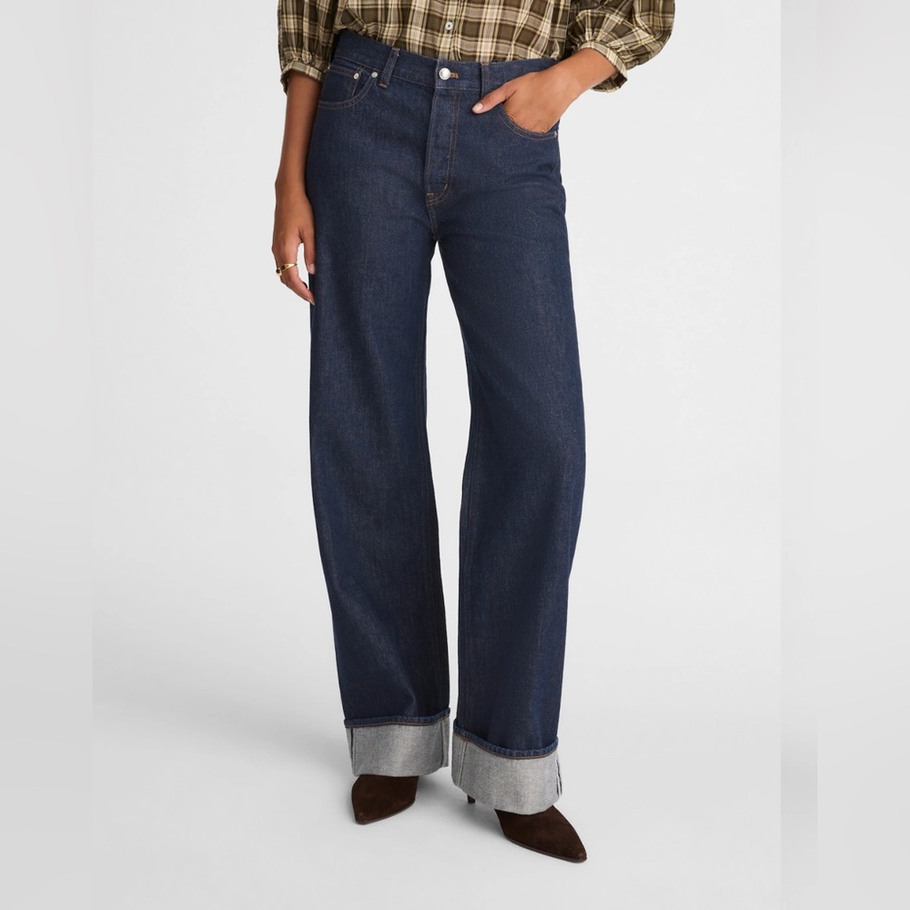 Madewell Petite Low Slung Baggy Jeans